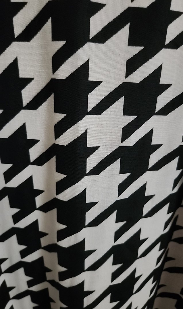 siyahi Desenli Midi Kadın Elbise - Görsel 2