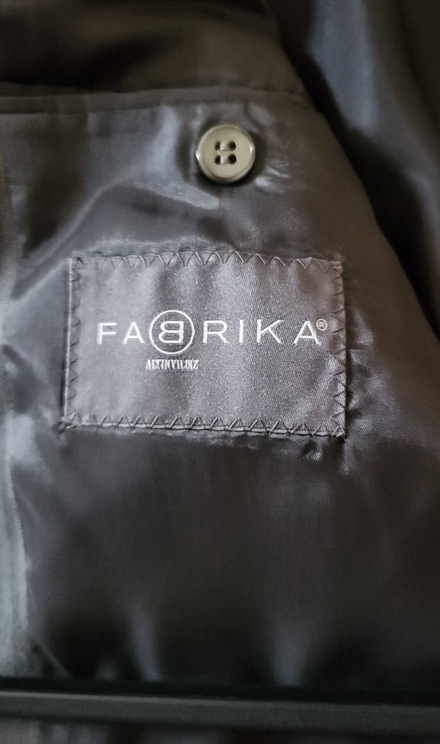 Gri Düğmeli Erkek Ofis Takımı - Görsel 5