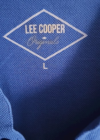 Lee Cooper Mavi Kısa Kollu Polo Tişört - Görsel 2