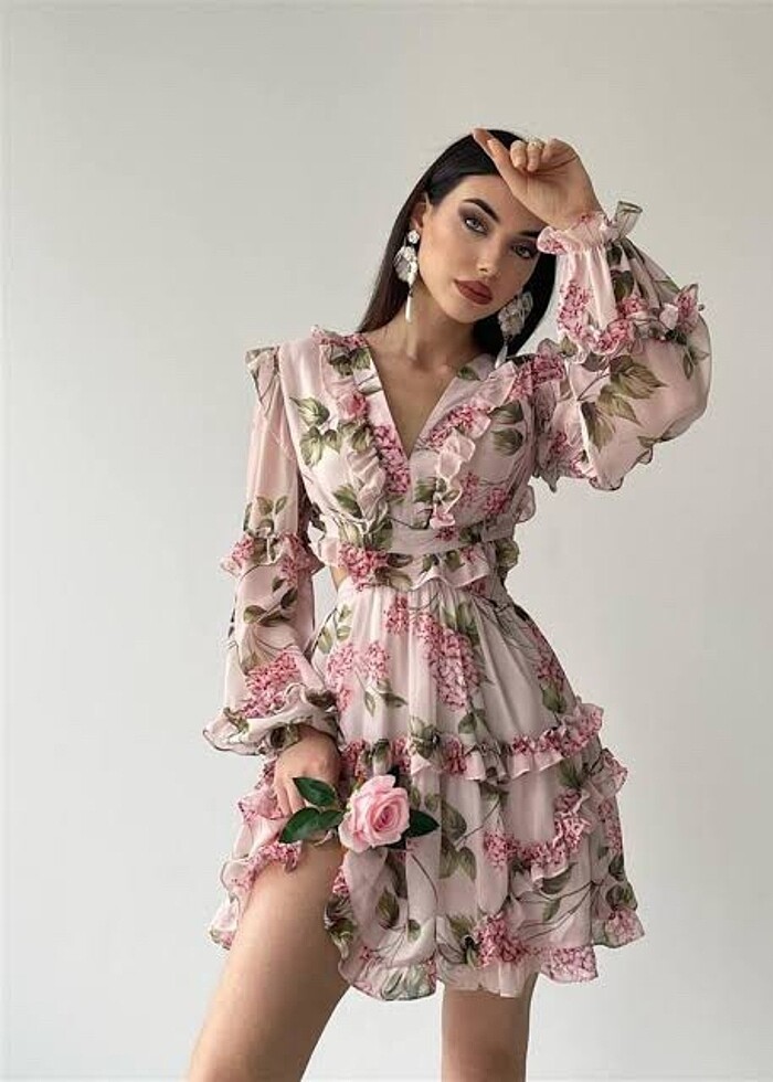 İthal elbise zara temsili - Görsel 2