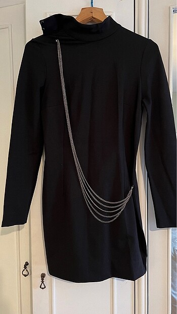 Zara Siyah tarz elbise