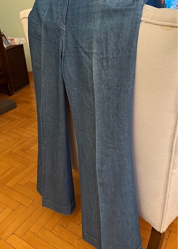 İspanyol paça pantolon - Görsel 4