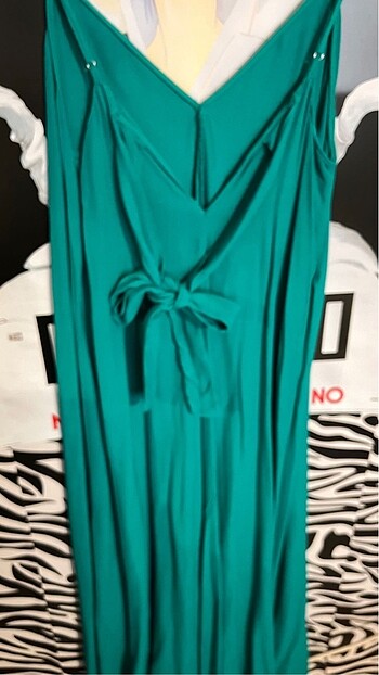Zara yeşil elbise - Görsel 3