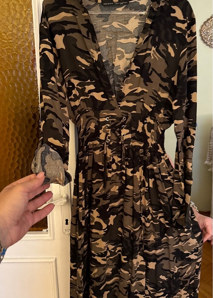 Kamuflaj elbise - Görsel 3