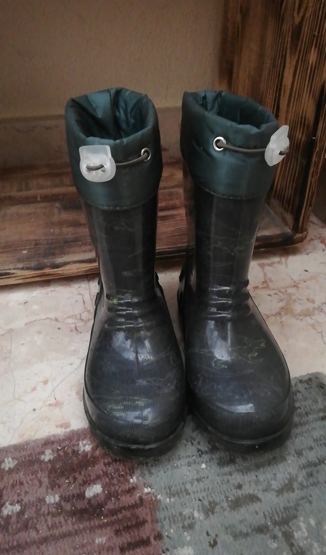 Kahverengi Kamuflajlı Lastik Erkek Bot - Görsel 4