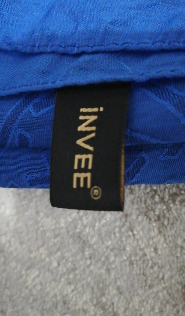 Parlak Mavi Pileli Kadın Şal - Görsel 3