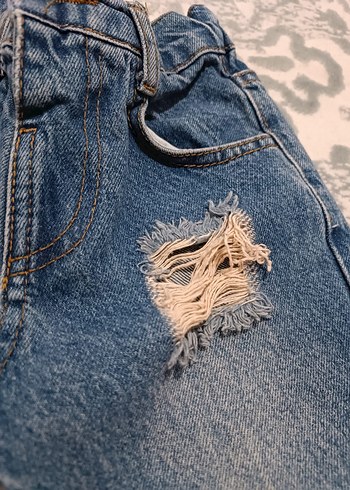 Erkek Çocuk Kot Pantolon, Rahat Kesim, Mini Boy - Görsel 5