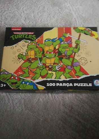 Teenage Mutant Ninja Turtles 100 Parça Puzzle