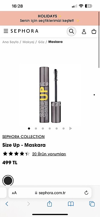  Beden Sephora maskara