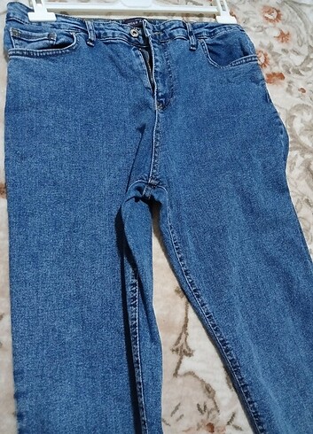 46 Beden mavi Renk Mom kot pantolon