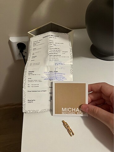 Michael kors rose renk saat - Görsel 5