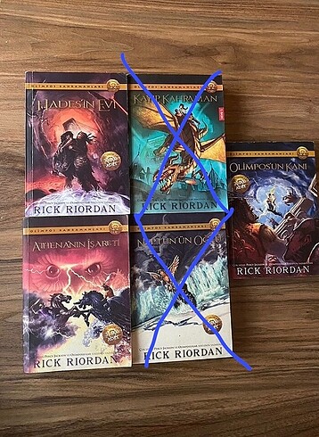 #RickRiordan?dan 3 Adet Kitap