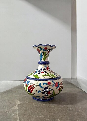 Vazo çini geniş model