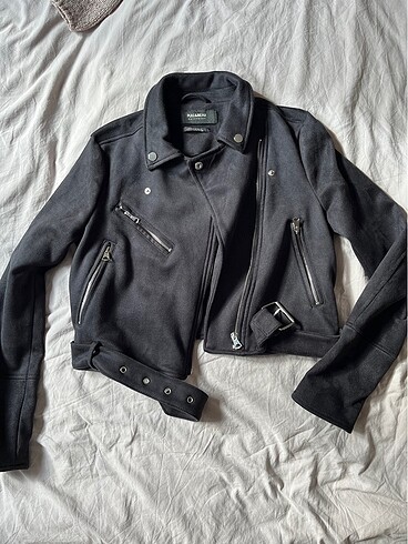 Pull and Bear Süet Ceket