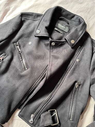 Pull and Bear Pull and Bear Süet Ceket