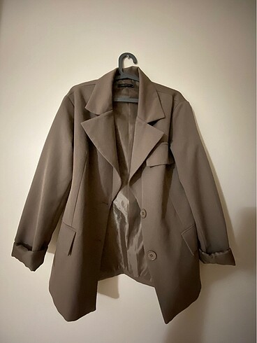 xs Beden kahverengi Renk Trendyolmilla blazer ceket