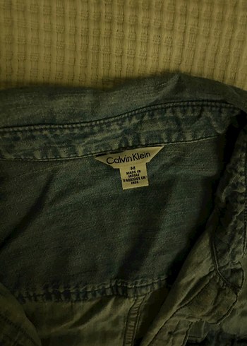 Vintage Kadın Denim Gömlek - Görsel 2