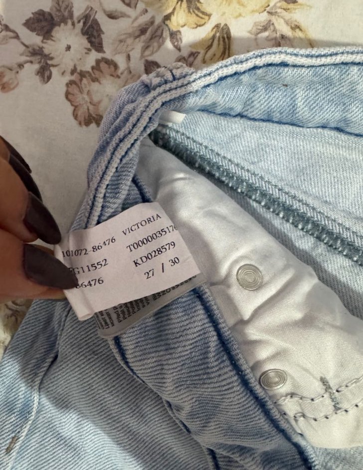 Mavi Victoria jean - Görsel 3