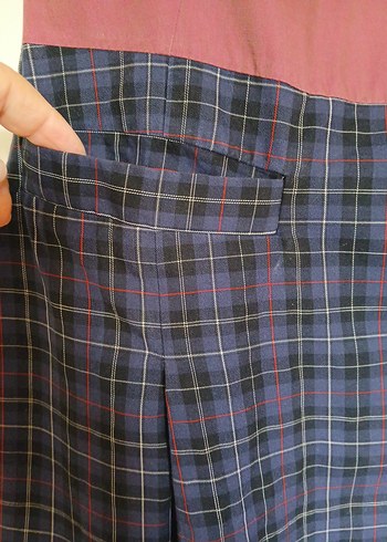 38 Beden bordo Renk MİNE ÇONGAR Bordo Kemerli Kısa Kollu