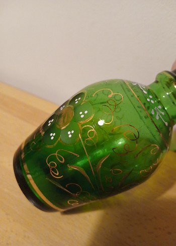Beden Kesmeli Antika Sürahi Decanter Vazo