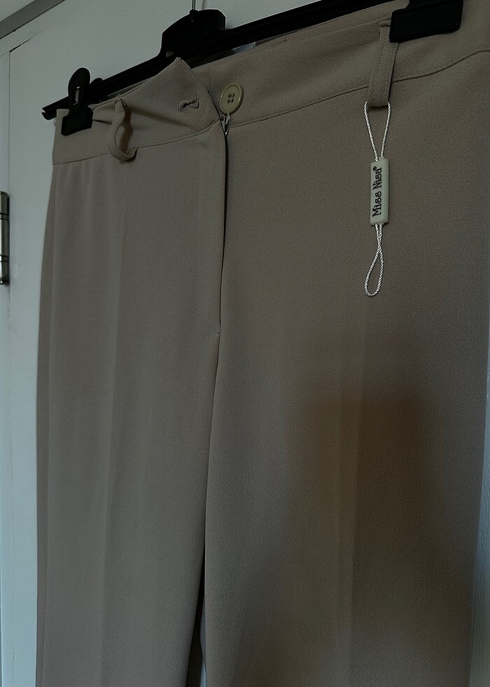 İspanyol paça kumaş pantolon - Görsel 2