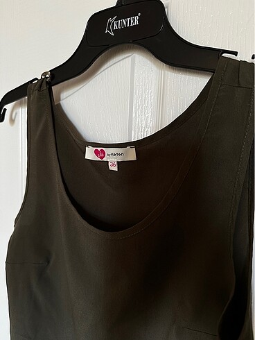 Koton markalı haki bluz - Görsel 3