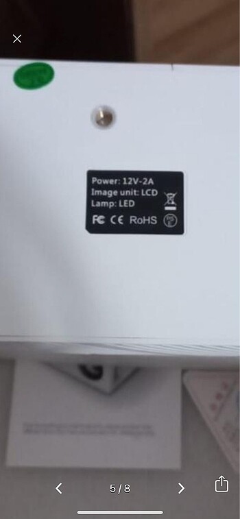 Mini projeksiyon - Görsel 6