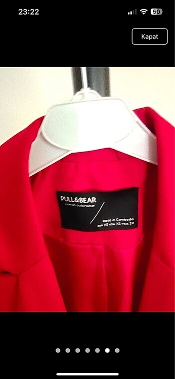 Pull bear blazer - Görsel 2