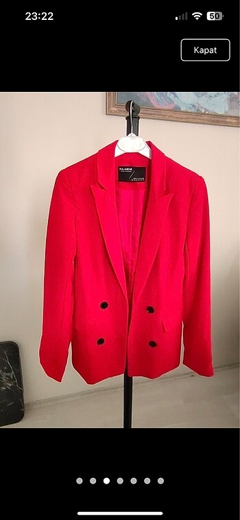 Pull bear blazer - Görsel 5