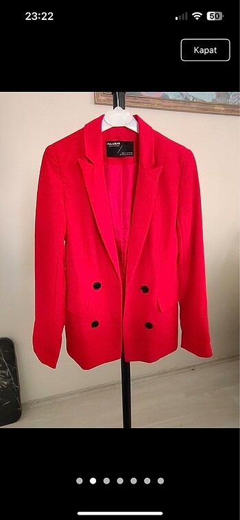 Pull bear blazer - Görsel 6