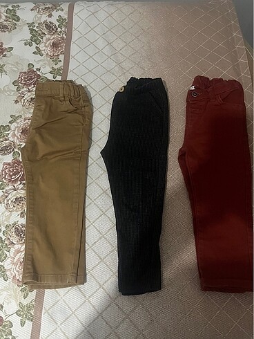 3 adet pantolon