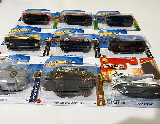 Beden Hot Wheels toplu
