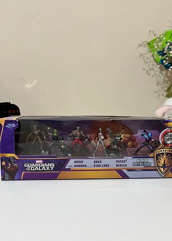 Guardians of the Galaxy Metalfigs Aksiyon Figür Seti