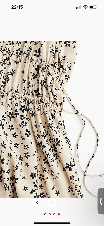 m Beden H&M Desenli Elbise