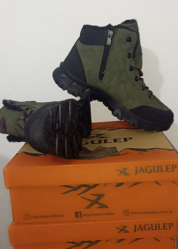 Son 40-42-43 kaldı A Kalite Erkek Fermuarlı Outdoor Bot - Görsel 2