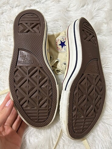 36 Beden ten rengi Renk Converse Bej Rengi Bilekli