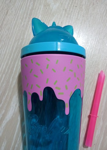 Barbie barbie slime ve bardak pop reveal
