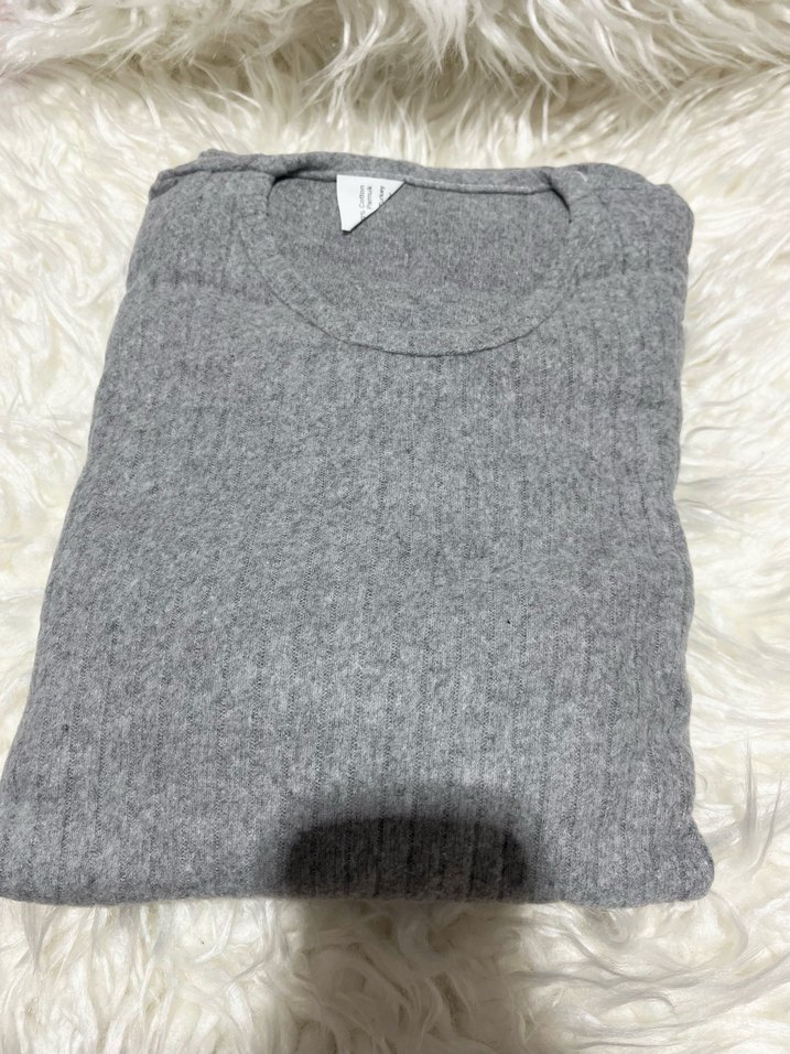 Gri Rahat Kadın Pijama Takımı - Görsel 4