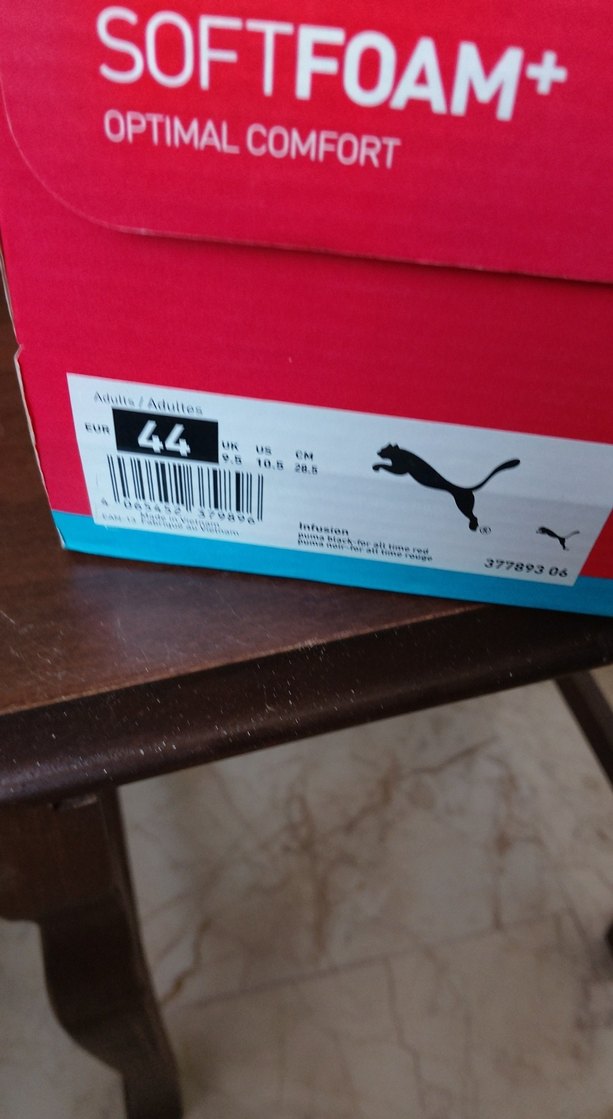 Kırmızı Siyah Erkek Spor Ayakkabı PUMA - Görsel 5