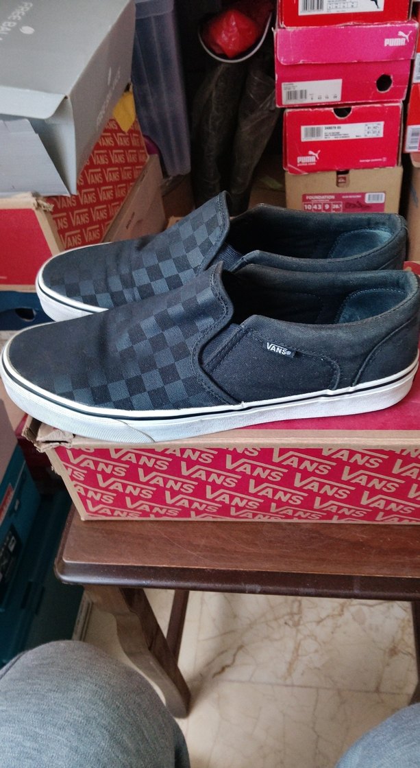 Vans siyah Kareli - Görsel 2