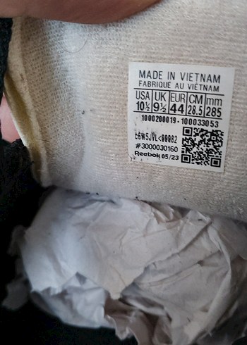 Siyah Reebok Erkek Spor Ayakkabı - Görsel 5