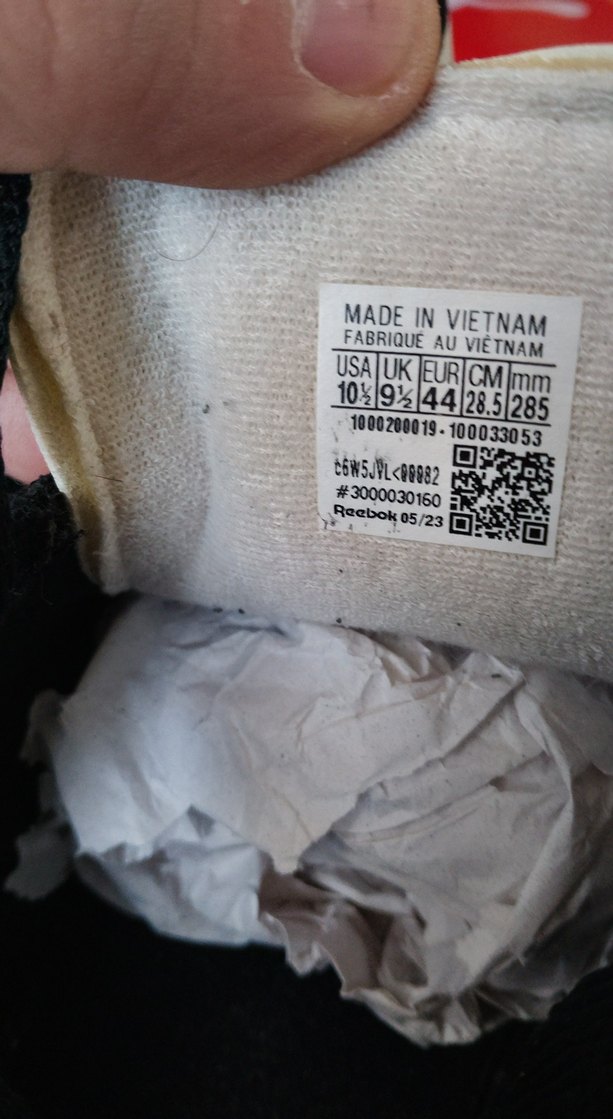 Siyah Reebok Erkek Spor Ayakkabı - Görsel 5