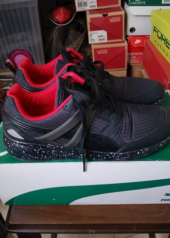 Kırmızı Detaylı Erkek Spor Ayakkabı Puma - Görsel 2