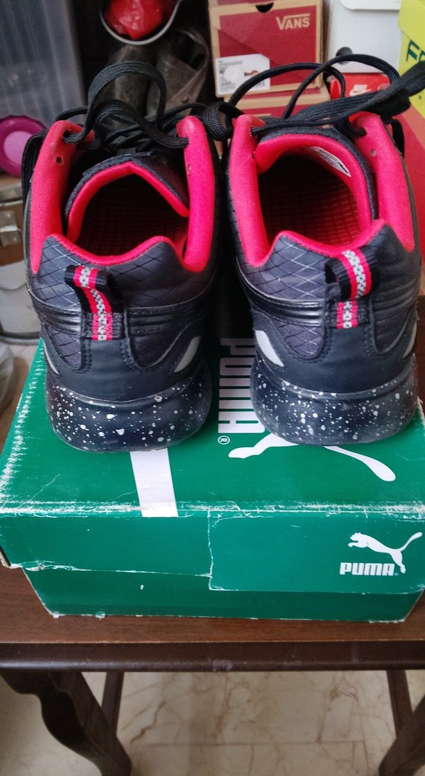 Kırmızı Detaylı Erkek Spor Ayakkabı Puma - Görsel 3