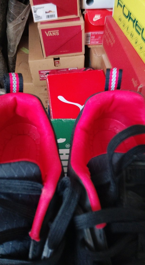 Kırmızı Detaylı Erkek Spor Ayakkabı Puma - Görsel 4