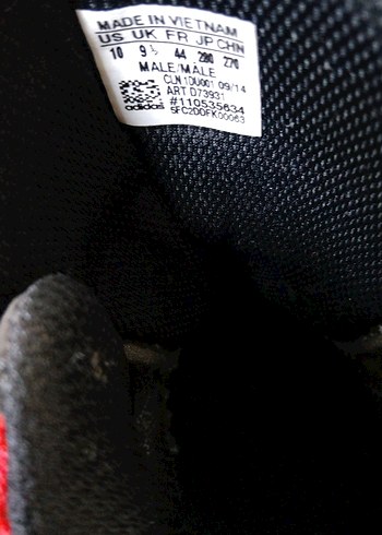 Siyah-Kırmızı Bağcıklı Basketbol Ayakkabısı - Görsel 4