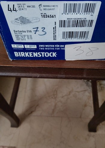 Birkenstock Mavi Erkek terlik - Görsel 5