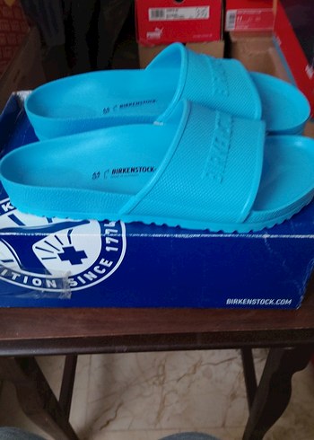 Birkenstock Mavi Erkek terlik - Görsel 2