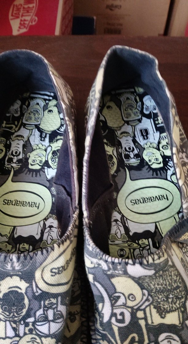 Gri Baskılı Erkek Espadril Ayakkabı Havanianas - Görsel 4