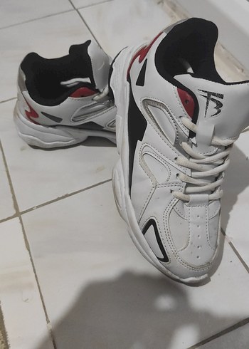 Beyaz Spor Kadın Sneakers - Görsel 2